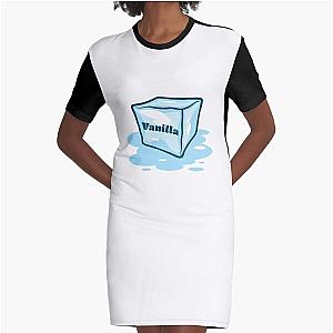 Vanilla Ice Cube Graphic T-Shirt Dress