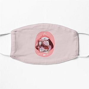 Ice Cube Lip Illustration Flat Mask