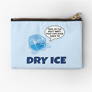 Dry Ice cartoon ice cube Zipper Pouch