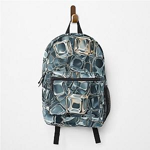 Abstract Ice Cube Pattern Backpack