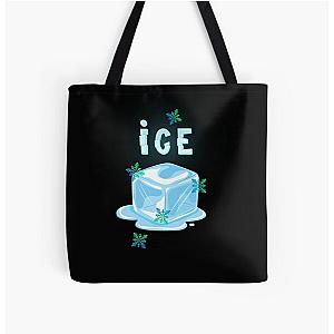 Ice Cube Melting All Over Print Tote Bag