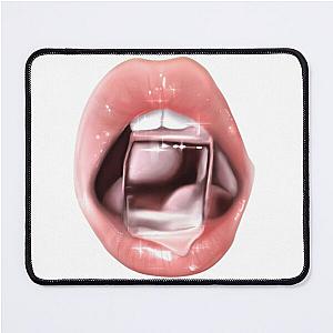 Ice Cube Lip art Mouse Pad