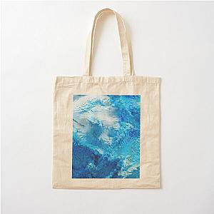 Cube water, Ice cube Cotton Tote Bag