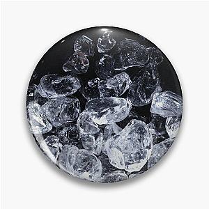 Crushed Ice Cube With Background Pin