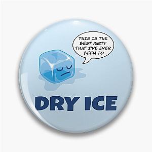 Dry Ice cartoon ice cube Pin