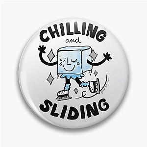 Chilling ice cube Pin