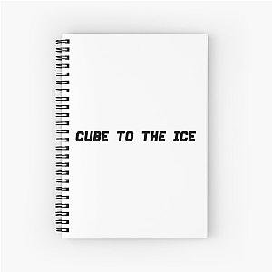 Ice Cube Spiral Notebook