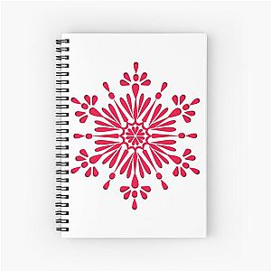 pink ice cube -  Spiral Notebook