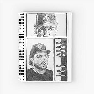 Ice Cube Sketch Spiral Notebook