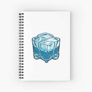 Ice cube Spiral Notebook