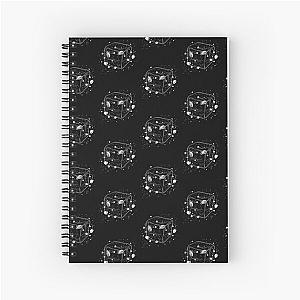 Ice Space Ice Cube Design Spiral Notebook