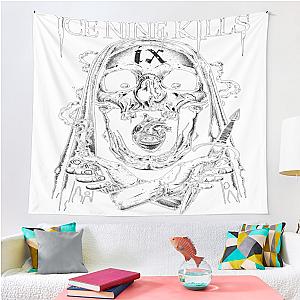 The Skull Of Nine Of Kills Tapestry Premium Merch Store