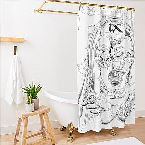 The Skull Of Nine Of Kills Shower Curtain Premium Merch Store