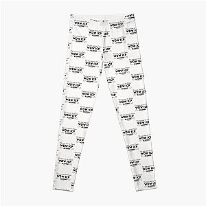 My Boss was the Mouse: WDW ICP CM Alumni, Black font Leggings RB3107