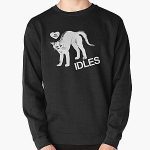 No King Cat - Idles Pullover Sweatshirt