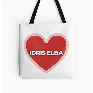 I Heart Idris Elba All Over Print Tote Bag