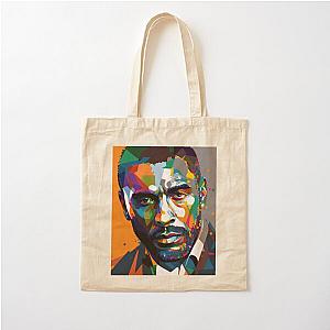 Idris Elba Wpap Art (Original)  Cotton Tote Bag