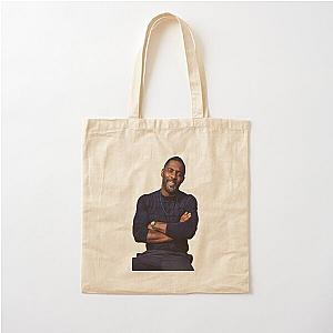 Idris Elba Arms Crossed Cotton Tote Bag