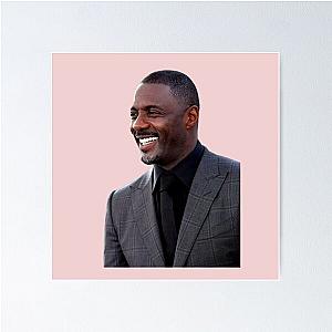 Idris Elba Smiling Poster