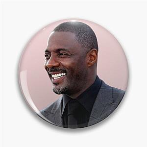 Idris Elba Smiling Pin