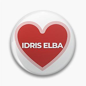 I Heart Idris Elba Pin