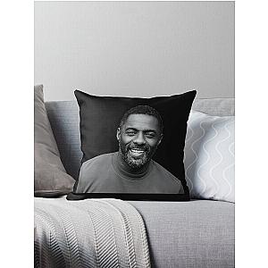 Idris Elba a Idris Elba a Idris Elba Throw Pillow