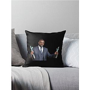 Idris Elba a Idris Elba a Idris Elba Throw Pillow