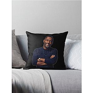 Idris Elba a Idris Elba a Idris Elba Throw Pillow