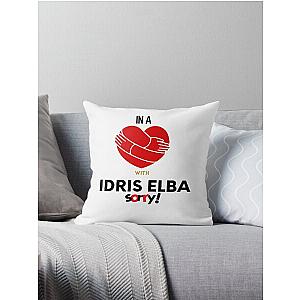 In A Relationship With Idris Elba Sorry Throw Pillow