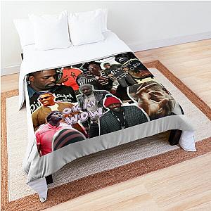 idris elba collage Comforter