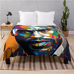 Idris Elba Wpap Art (Original)  Throw Blanket