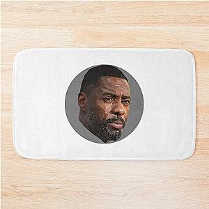 My Idris Elba pencil drawing Bath Mat