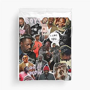 idris elba collage Duvet Cover