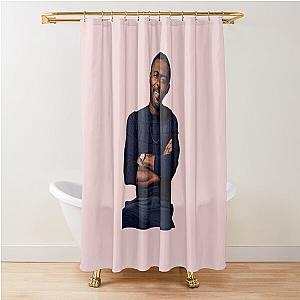 Idris Elba Arms Crossed Shower Curtain