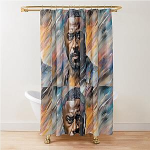 Fabulous Idris Elba Shower Curtain