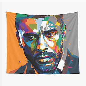 Idris Elba Wpap Art (Original)  Tapestry