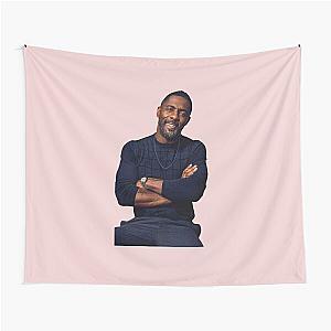 Idris Elba Arms Crossed Tapestry