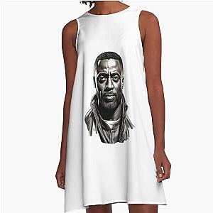 Idris Elba A-Line Dress