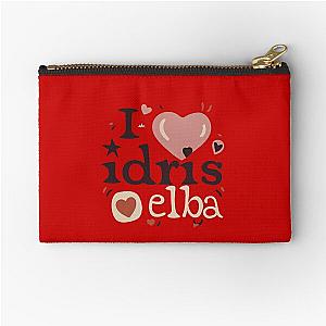 I Love Idris Elba Zipper Pouch