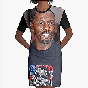 idris elba Graphic T-Shirt Dress