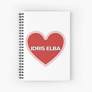 I Heart Idris Elba Spiral Notebook