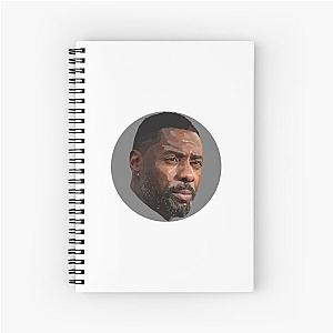 My Idris Elba pencil drawing Spiral Notebook