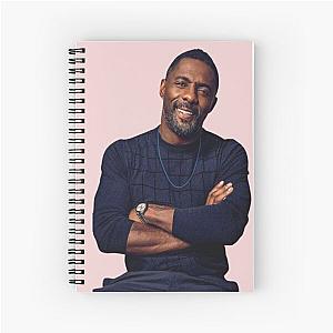 Idris Elba Arms Crossed Spiral Notebook