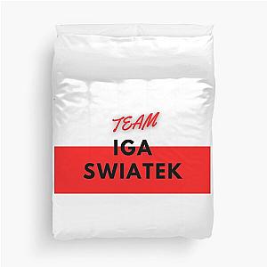 Iga Swiatek Duvet Cover