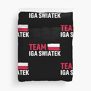 Team Iga Swiatek Poland Duvet Cover