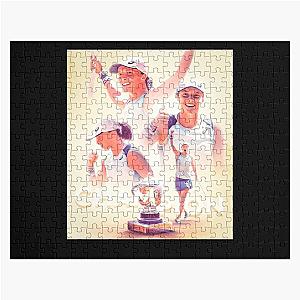 Funny Graphic Gift Iga Swiatek More Than Awesome Jigsaw Puzzle