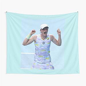 Iga Swiatek Open Passion Tapestry