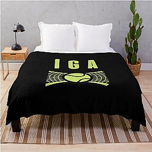Iga Swiatek Fan Club Throw Blanket