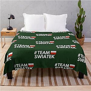 Iga Swiatek Throw Blanket