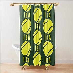Iga Swiatek Shower Curtain